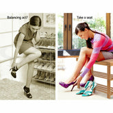 Artiss Shoe Rack Shoe Bench 10 Pairs Bamboo